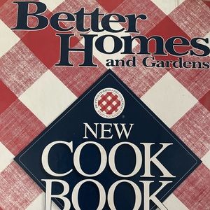 Better homes the New cookbook; excellent condition spiral